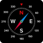 digital compass & weather live android application logo